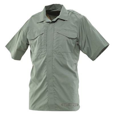 Košile 24-7 UNIFORM krátký rukáv rip-stop ZELENÁ