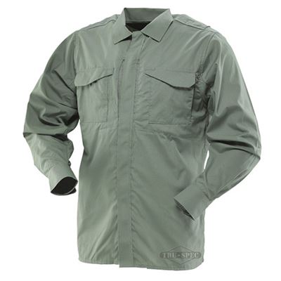 Košile 24-7 UNIFORM dlouhý rukáv rip-stop ZELENÁ