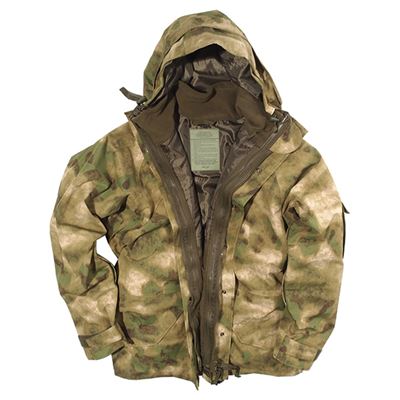 Bunda US s vložkou FLEECE MIL A-TACS FG