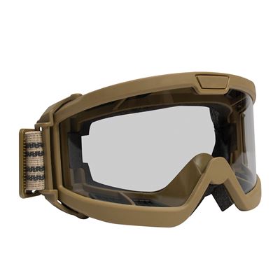 Brýle taktické OTG s kouřovým sklem COYOTE
