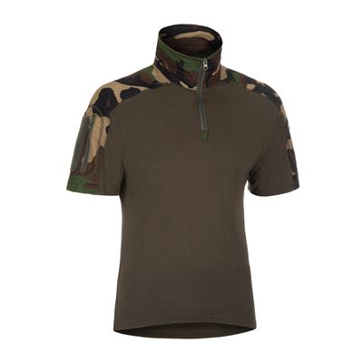 Košile taktická s krátkým rukávem INVADER GEAR WOODLAND