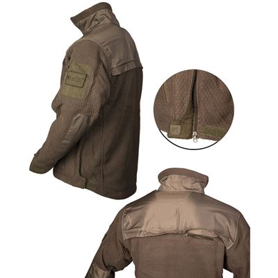 Bunda ELITE FLEECE HEXTAC® ZELENÁ