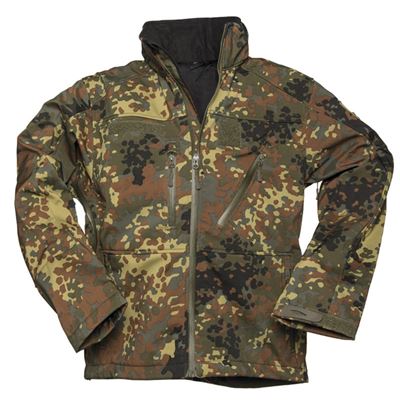 Bunda softshell SCU 14 FLECKTARN