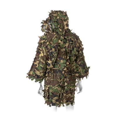Převlek maskovací GHILLIE BASE LEAF WOODLAND INVADERGEAR 111980-82200 2