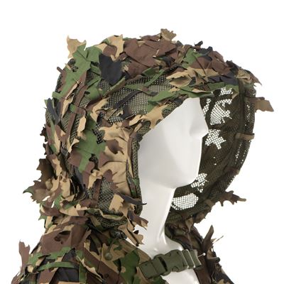 Převlek maskovací GHILLIE BASE LEAF WOODLAND INVADERGEAR 111980-82200 3