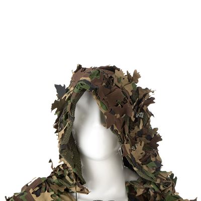Převlek maskovací GHILLIE BASE LEAF WOODLAND INVADERGEAR 111980-82200 4