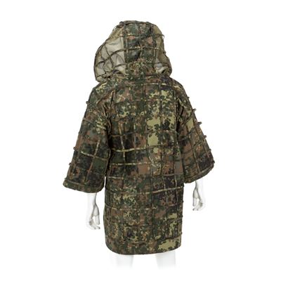 Převlek maskovací GHILLIE BASE PLAIN FLECKTARN INVADERGEAR 111981-79800 2