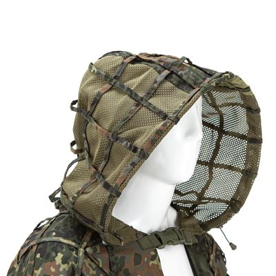 Převlek maskovací GHILLIE BASE PLAIN FLECKTARN INVADERGEAR 111981-79800 3