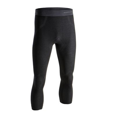 Spodky Merino Seamless Bottom ČERNÉ