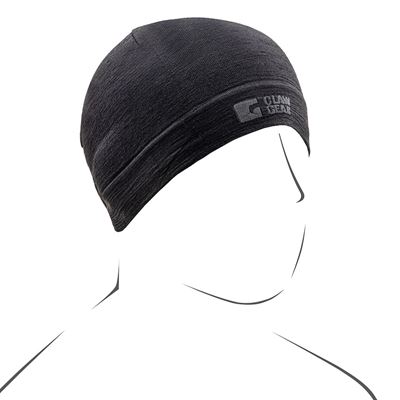 Čepice Beanie Merino Seamless ČERNÁ