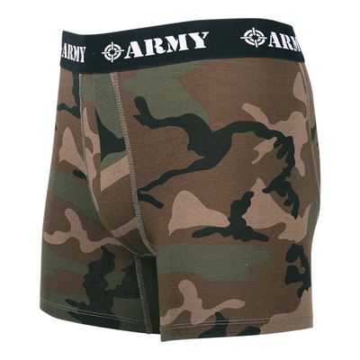 Trenýrky Boxer ARMY maskáčové