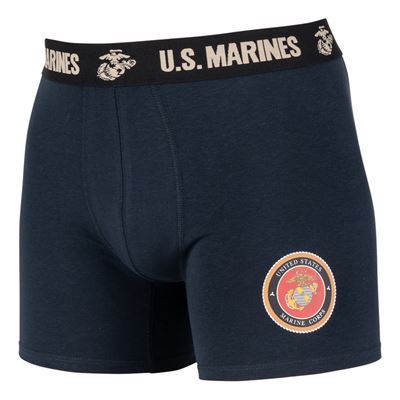 Trenýrky Boxer US MARINES MODRÉ