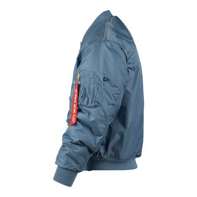 Bunda pilotní US MA1 BOMBER Vintage denim SVĚTLE MODRÝ FOSTEX 1214011-VD 2