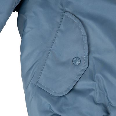 Bunda pilotní US MA1 BOMBER Vintage denim SVĚTLE MODRÝ FOSTEX 1214011-VD 10