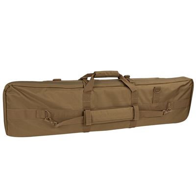Taška na pušku 105 cm se 3 kapsami a popruhem COYOTE