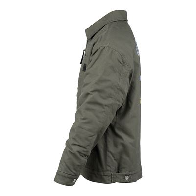 Bunda HERITAGE AIRBORNE s výšivkou ZELENÁ FOSTEX 129806 6