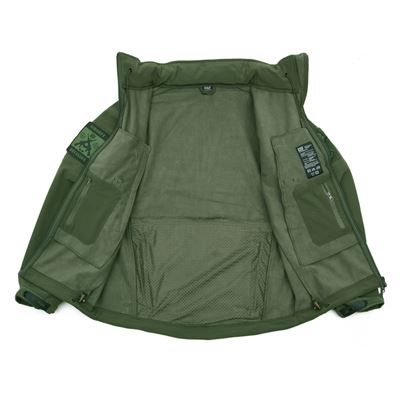 Bunda TACTICAL 101 INC Softshell ZELENÁ