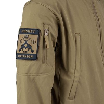 Bunda TACTICAL 101 INC Softshell PÍSKOVÁ 101INC 129840S 9