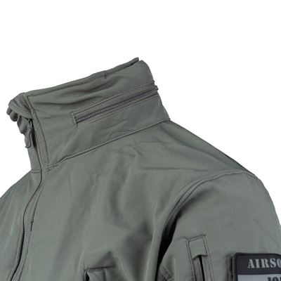 Bunda TACTICAL 101 INC Softshell ŠEDÁ 101INC 129840WG 5