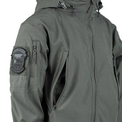 Bunda TACTICAL 101 INC Softshell ŠEDÁ 101INC 129840WG 9