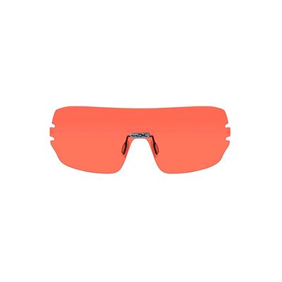 Sklo náhradní pro brýle WX DETECTION ORANŽOVÉ
