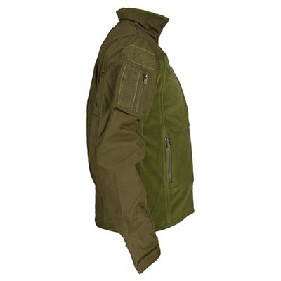 Bunda COMBAT FLEECE ZELENÁ