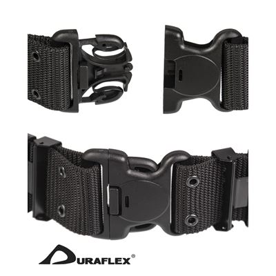 Opasek US LC2 se sponou UTX DURAFLEX® Cop-Lok® ČERNÝ