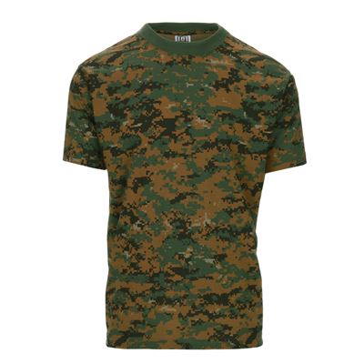 Triko krátký rukáv 101 INC DIGITAL WOODLAND MARPAT