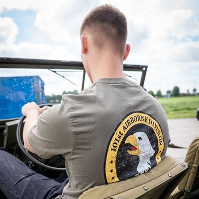 Triko 101st Airborne Roundel ZELENÉ FOSTEX 133657 5