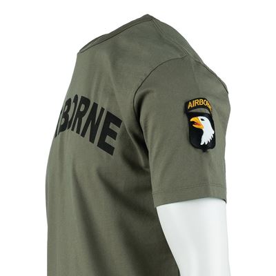 Triko AIRBORNE s nášivkou 101 divize na rukávu ZELENÉ FOSTEX 133670-Z 4