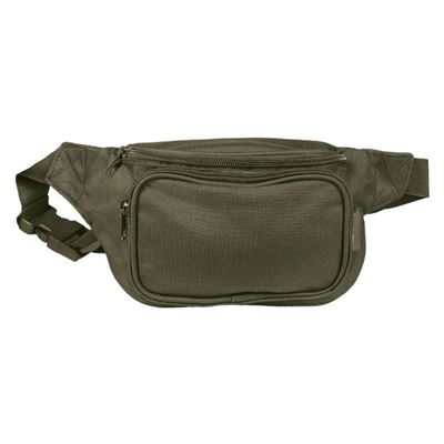 Ledvinka FANNY PACK dvě oddělení ZELENÁ