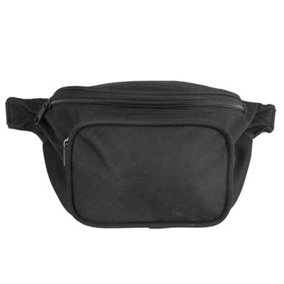 Ledvinka FANNY PACK dvě oddělení ČERNÁ