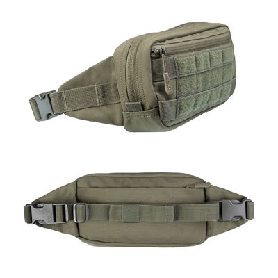 Ledvinka FANNY PACK velcro MOLLE vazba ZELENÁ