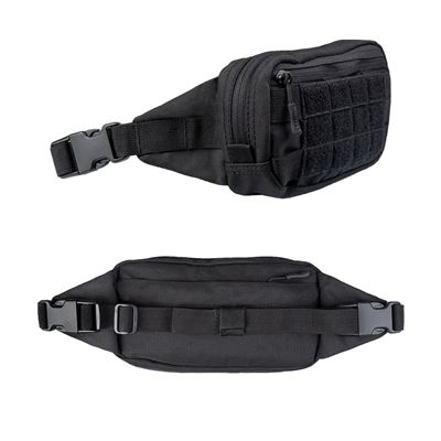 Ledvinka FANNY PACK velcro MOLLE vazba ČERNÁ