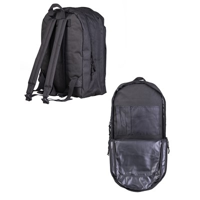 Batoh DAY PACK dvě oddělení ČERNÝ