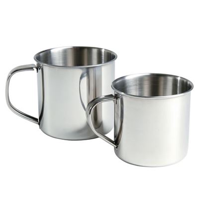 Hrnek nerezový STAINLESS STEEL obsah 500ml