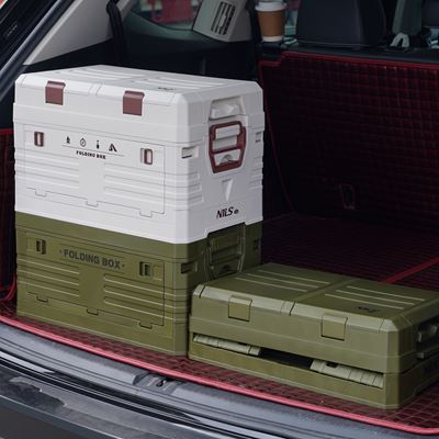 Bedna skládací box s víkem 42L ZELENÁ NILS Camp 15-03-603 11