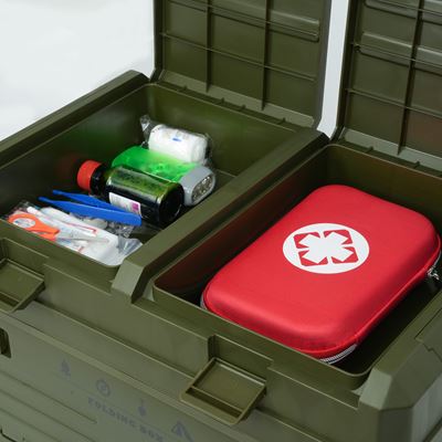 Bedna skládací box s víkem 42L ZELENÁ NILS Camp 15-03-603 10