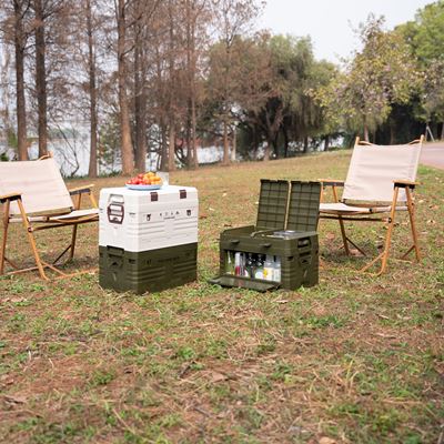 Bedna skládací box s víkem 42L ZELENÁ NILS Camp 15-03-603 6