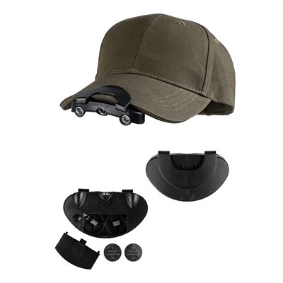 Svítilna 3 LED na kšilt MIL-TEC® 15183200 3