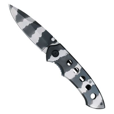 Nůž zavírací s klipsnou MASKOVÁNÍ "METRO - URBAN"