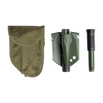 Rýček MINI multifunkční skládací s kopáčkem v pouzdru ZELENÝ MIL-TEC® 15525301 2