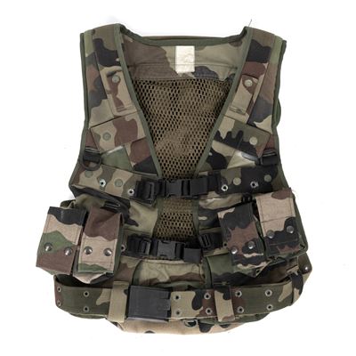 Vesta taktická ASSAULT COMBAT francouzská se sumkami CCE TARN použitá