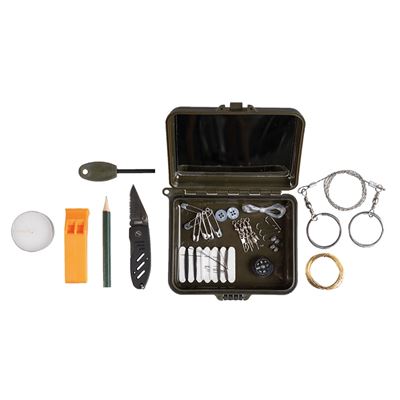 Sada pro přežití KPZ SURVIVAL BOX plastový