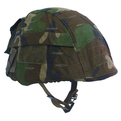 Potah na helmu US PASGT MT-PLUS WOODLAND