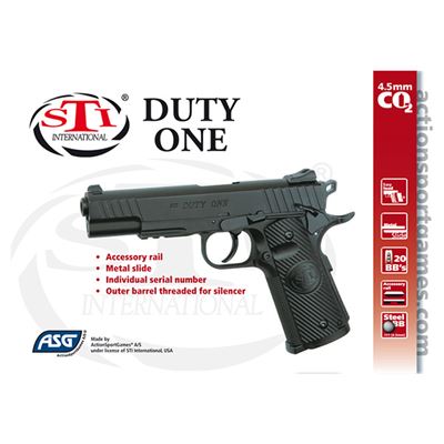 Pistole vzduchová ASG STI DUTY ONE - BB steel