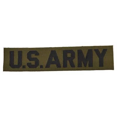 Nášivka "US ARMY" textil ZELENÁ