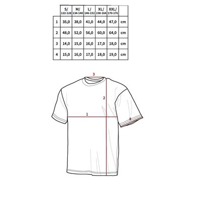 Triko dětské BASIC vz.95 les