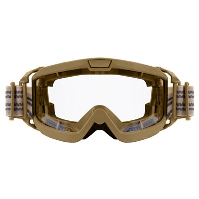 Brýle taktické OTG s čirým sklem COYOTE