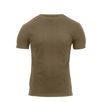 Triko ATHLETIC FIT US COYOTE BROWN